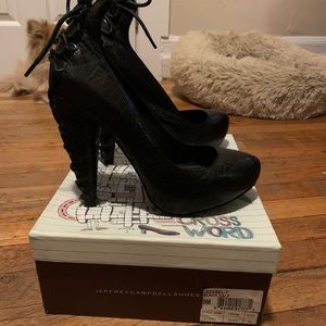 Jeffrey Campbell Woman’s leather 4.5 inch heels